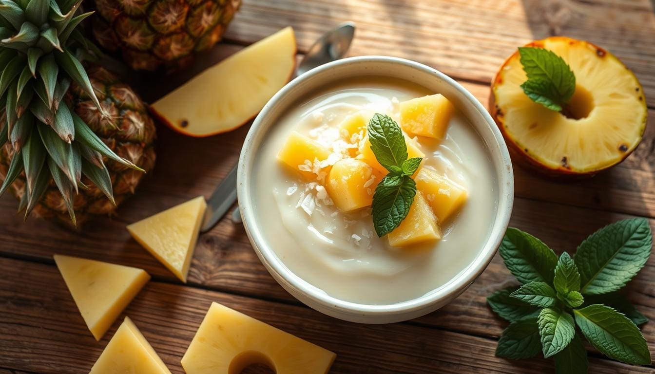 pineapple pudding