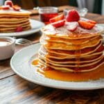 sweet cream pancakes