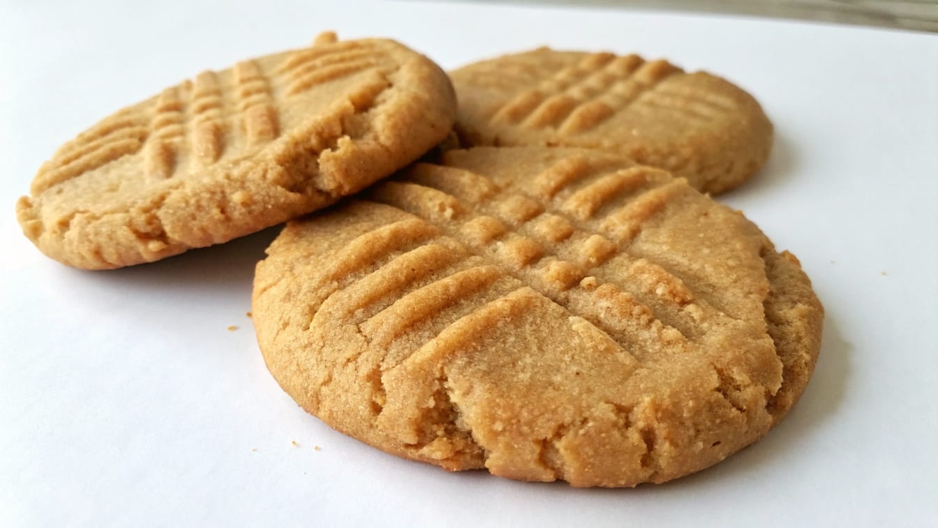 2-Ingredient Peanut Butter Cookies