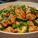 Chicken Zucchini Stir Fry