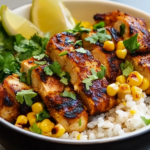 Street Corn Chicken Bowls