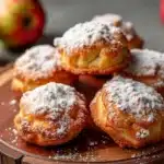 baked apple fritters recipe