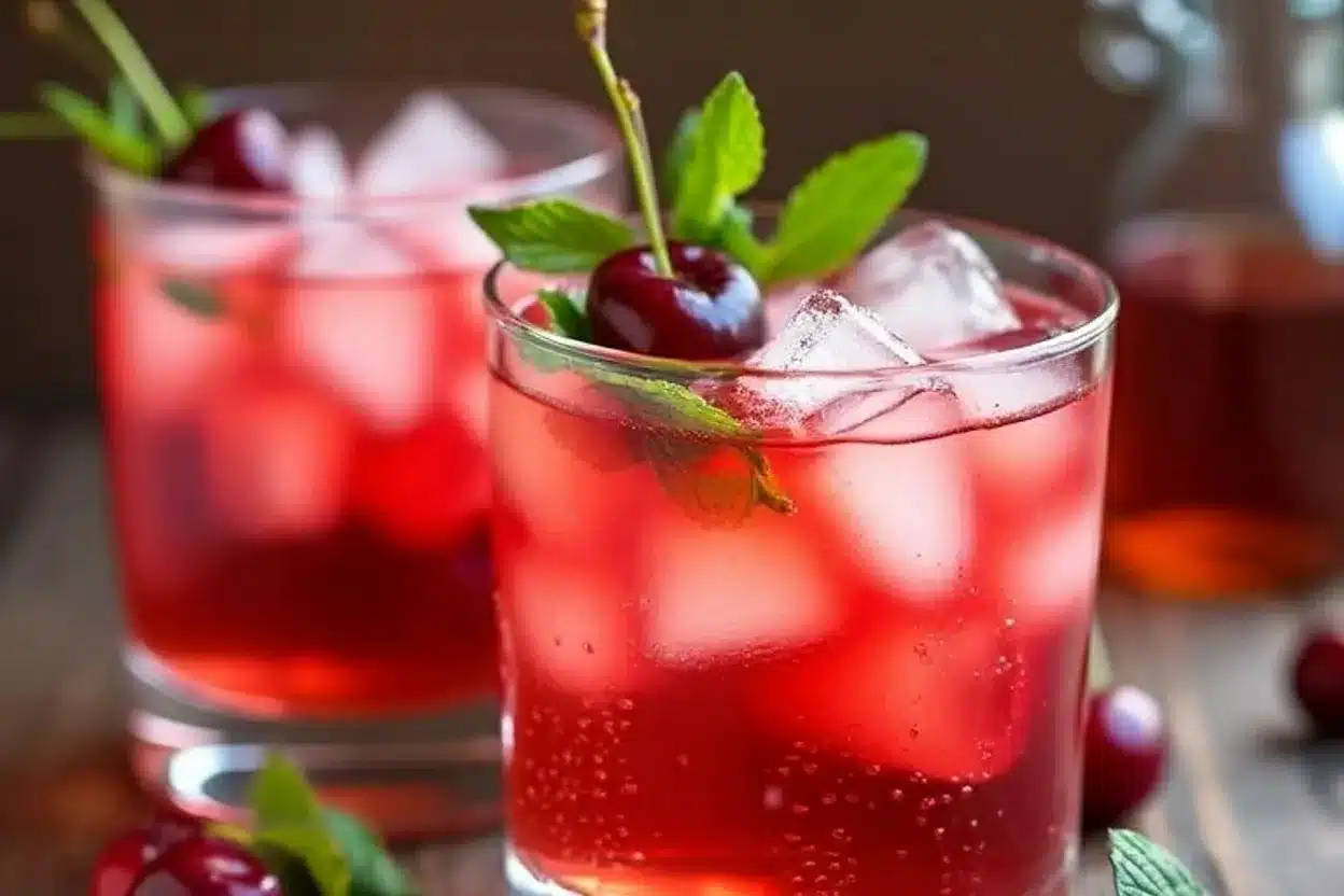 cherry iced tea