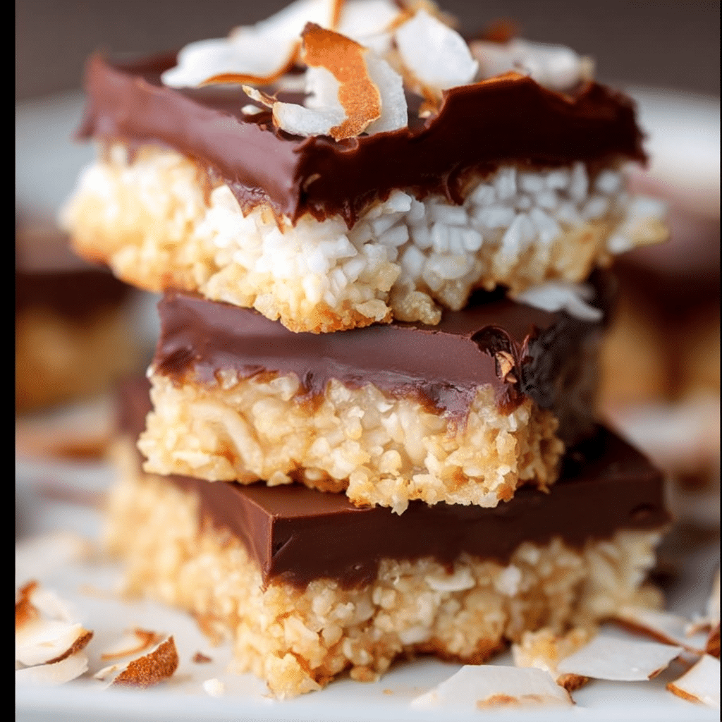 Chocolate Coconut Dream Bars
