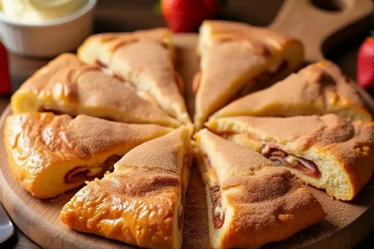 Cinnamon Sugar Pizza