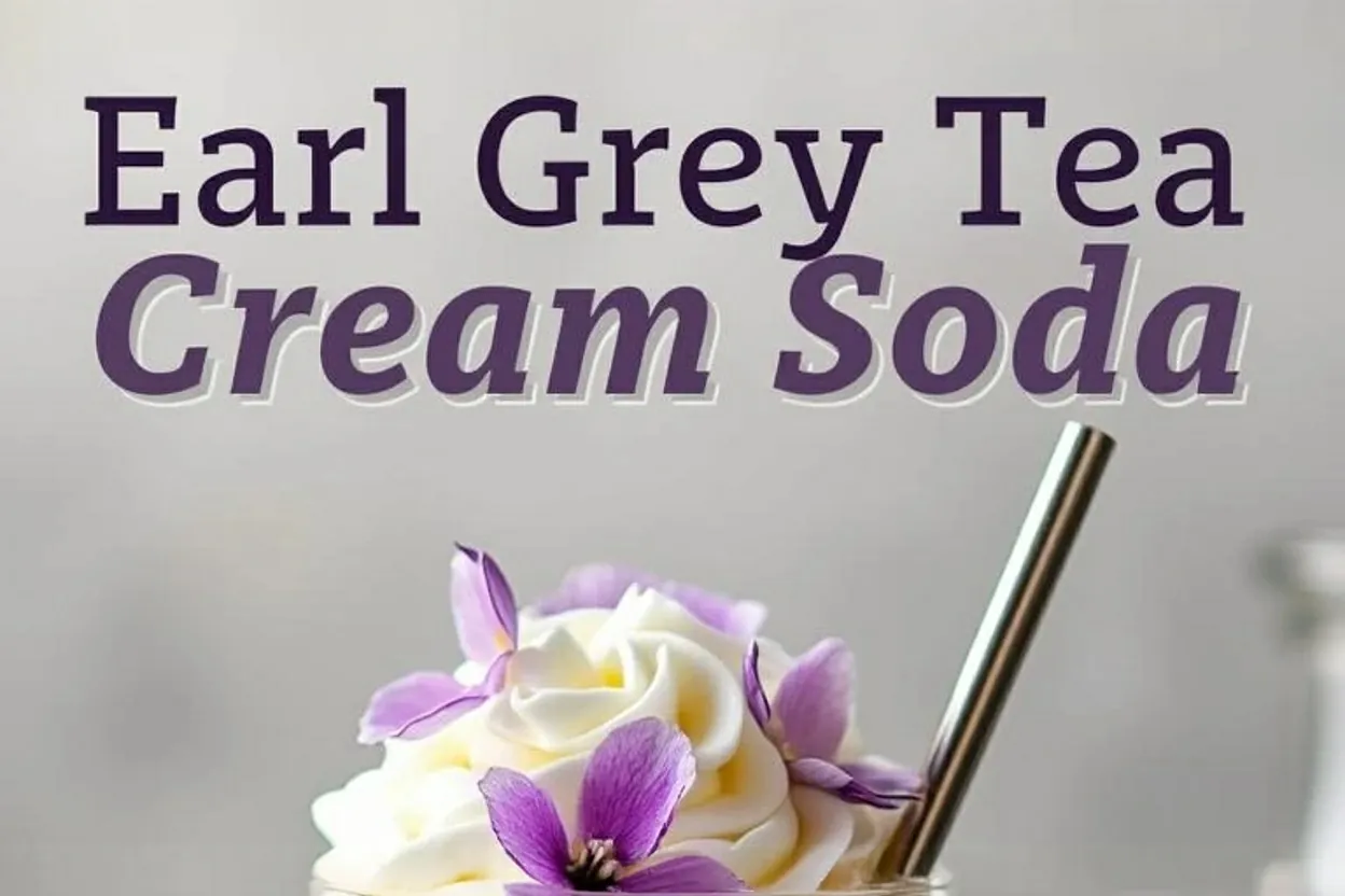 Earl Grey Tea Cream Soda