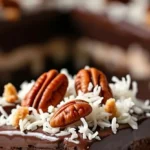 German Chocolate Poke Cake