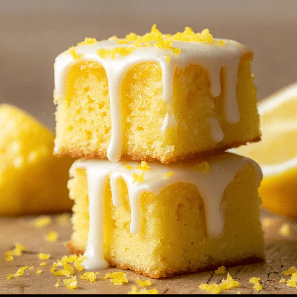 Lemon Brownies Recipe