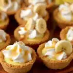 No-Bake Mini Banana Cream Pies