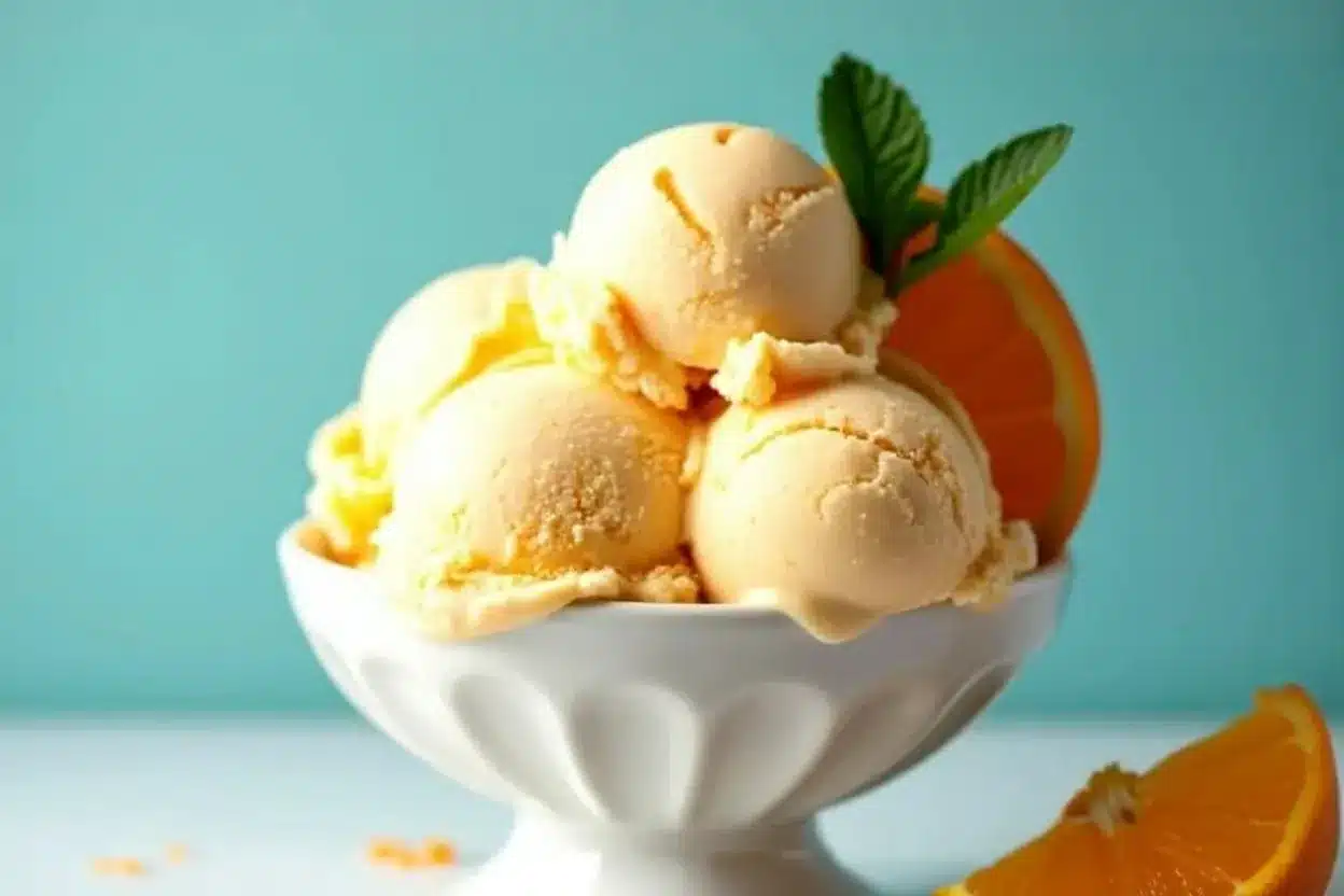 Orange Creamsicle Ice Cream