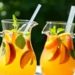 peach lemonade
