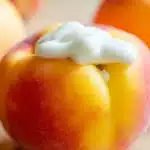Peaches and Cream Crumble Bars