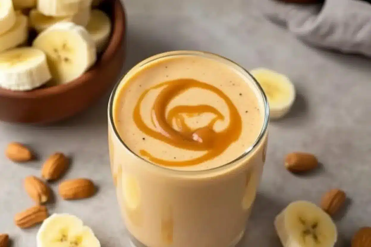 peanut butter banana smoothie
