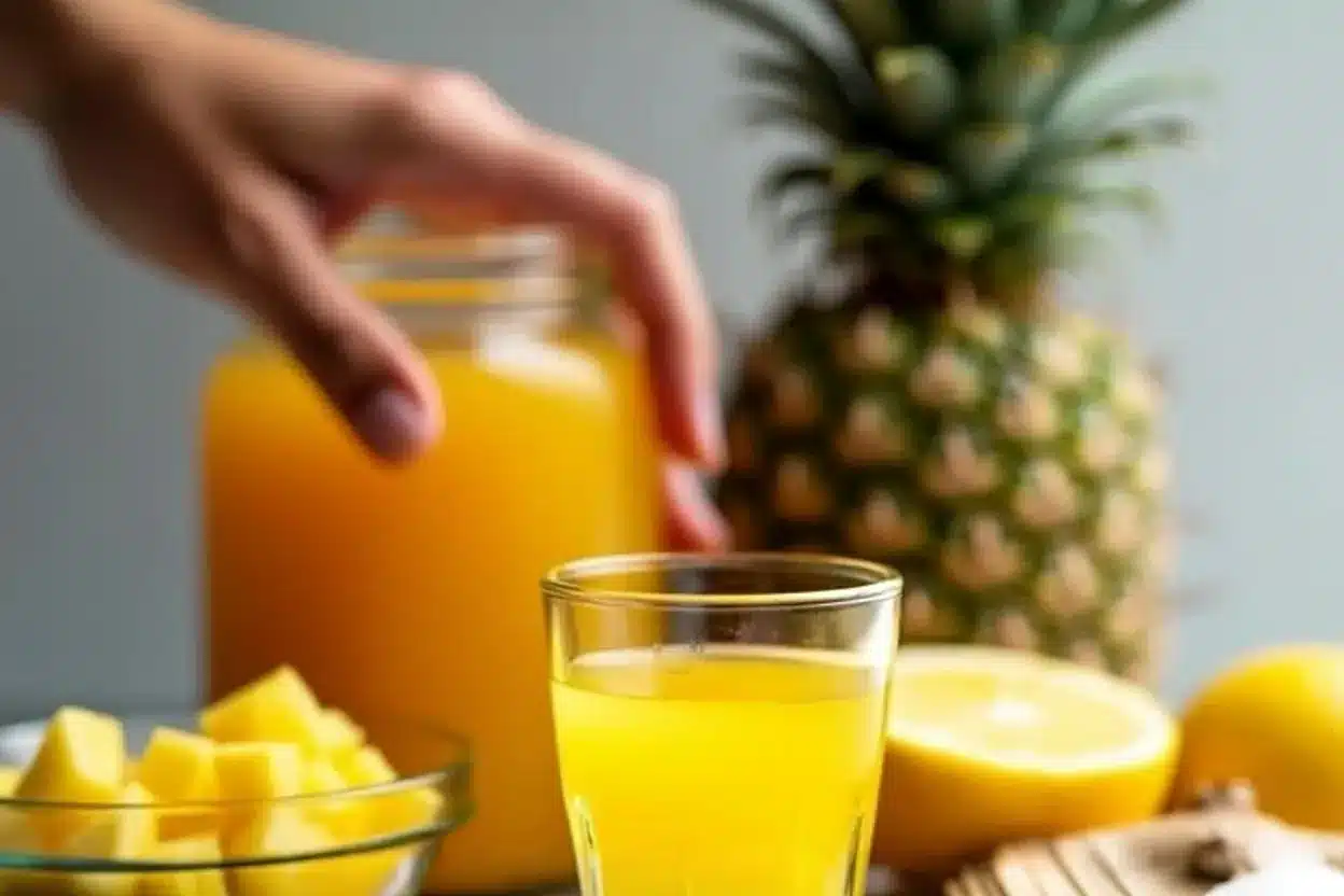 Pineapple Ginger Wellness Shots