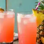 Pineapple Pink Lemonade Soda
