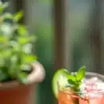 Watermelon Mint Mocktail