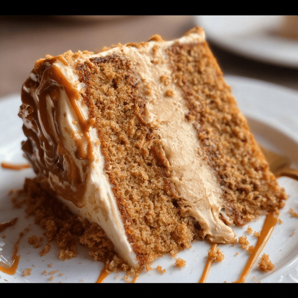 Biscoff Cookie Butter Cake