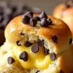 Chocolate Chip Vanilla Custard Brioches