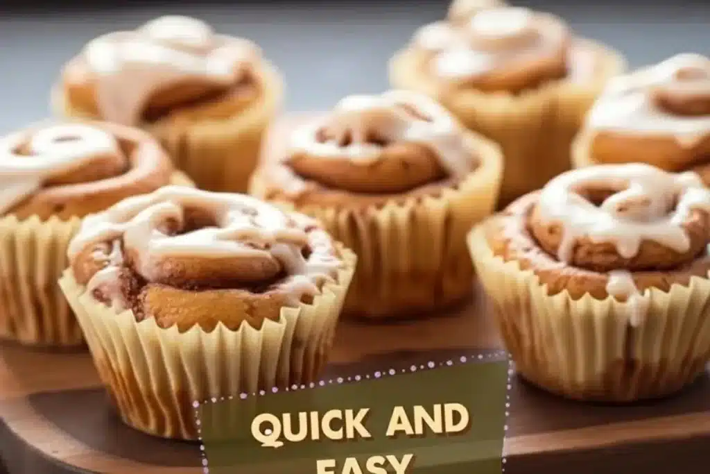 cinnamon roll muffins