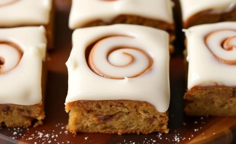 Cinnamon Roll Bliss Bars