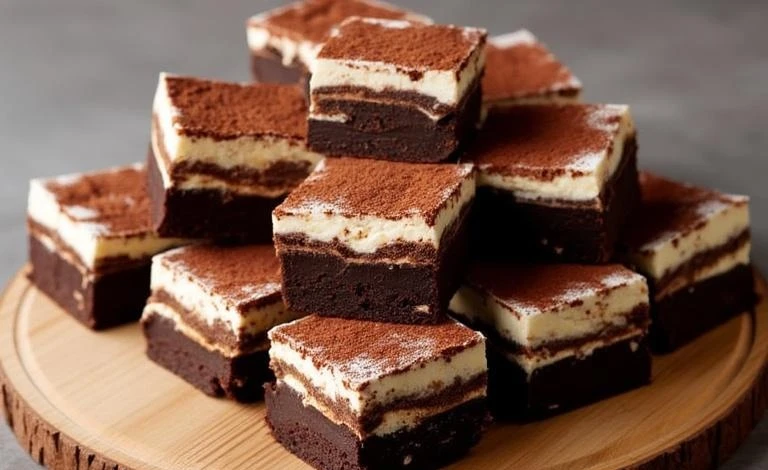 tiramisu brownies