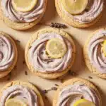 lemon lavender cookies - featured image