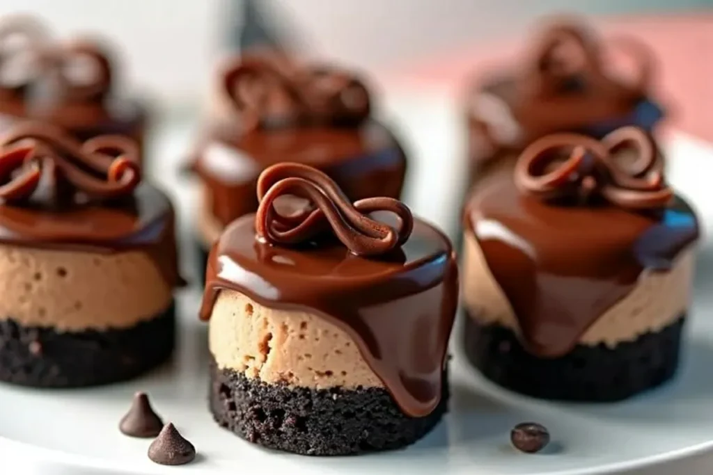 Mini Chocolate Cheesecake Bites
