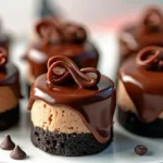 Mini Chocolate Cheesecake Bites