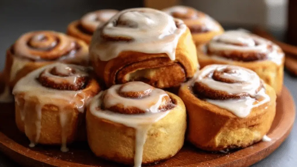 Banana Bread Cinnamon Rolls