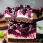 blackberry cheesecake brownies