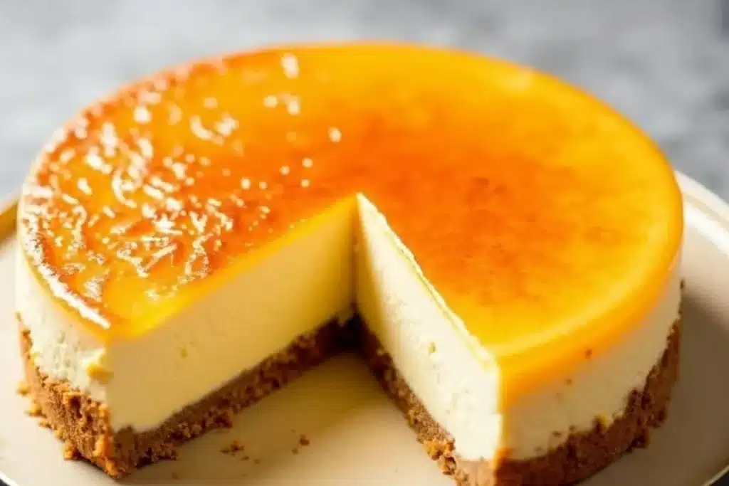 crème brûlée cheesecake