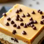 No Bake Peanut Butter Cheesecake Bars