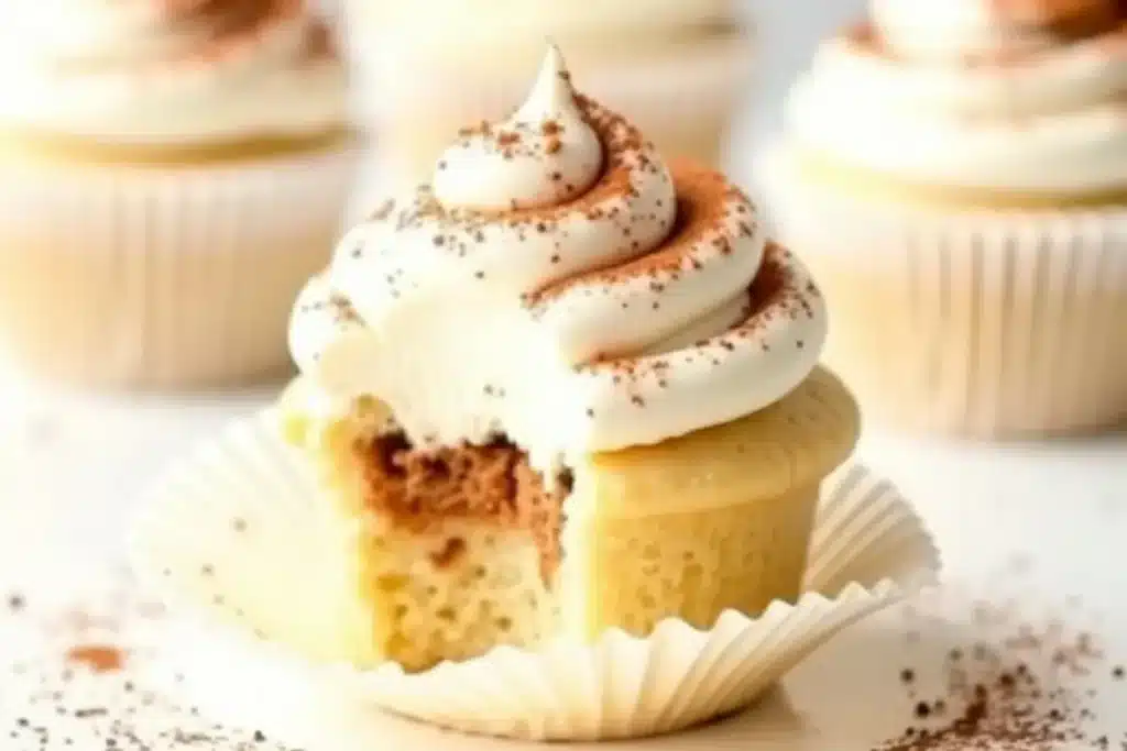 tiramisu cupcakes