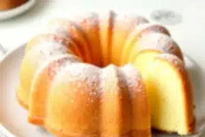 vanilla Bundt cake