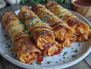 air fryer chicken taquitos - featured image
