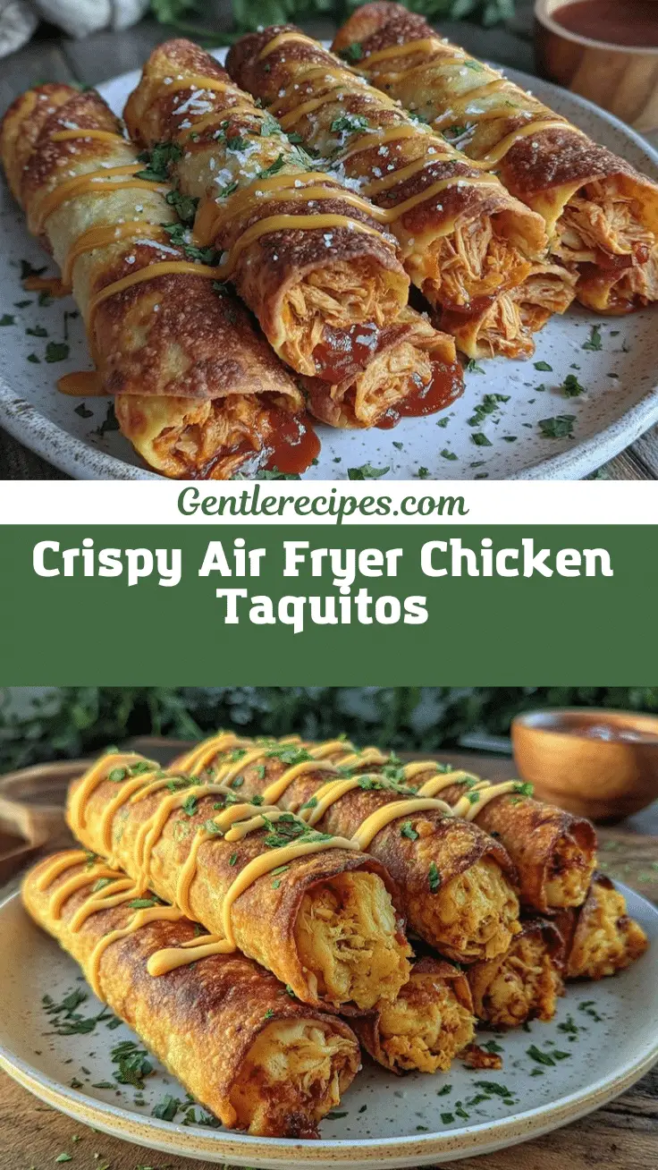 Crispy Air Fryer Chicken Taquitos Recipe – Easy & Perfect for Kids 5 air fryer chicken taquitos recipe