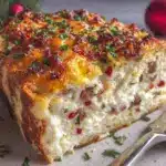 Christmas brunch strata - featured image