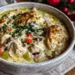 Christmas Turkey and Wild Rice Soup - featured image