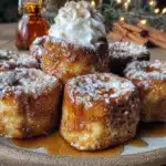 Cinnamon Roll French Toast Bites - featured image