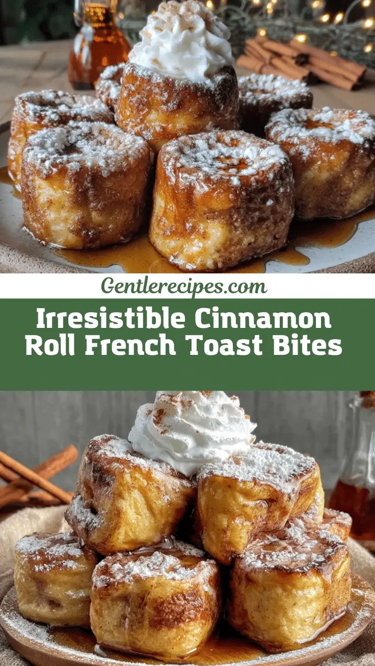 Cinnamon Roll French Toast Bites recipe