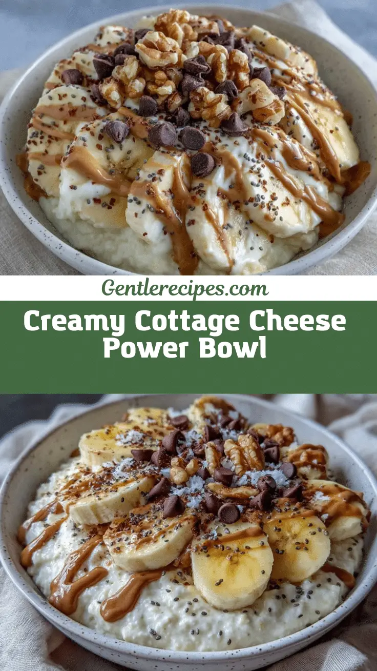 Creamy Cottage Cheese Protein Bowl – Easy Sweet & Crunchy Recipe 5 cottage cheese protein bowl recipe