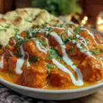 creamy chicken korma - featured image