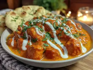 creamy chicken korma - featured image