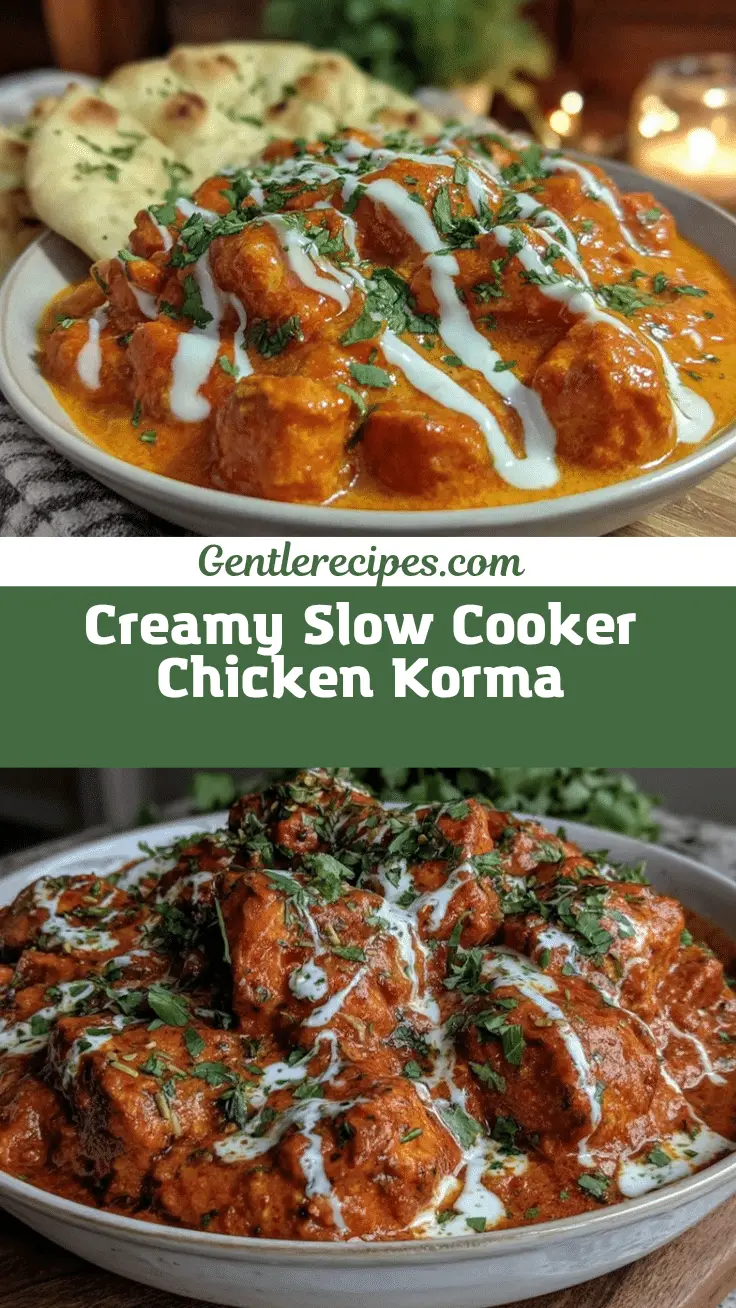 creamy chicken korma recipe