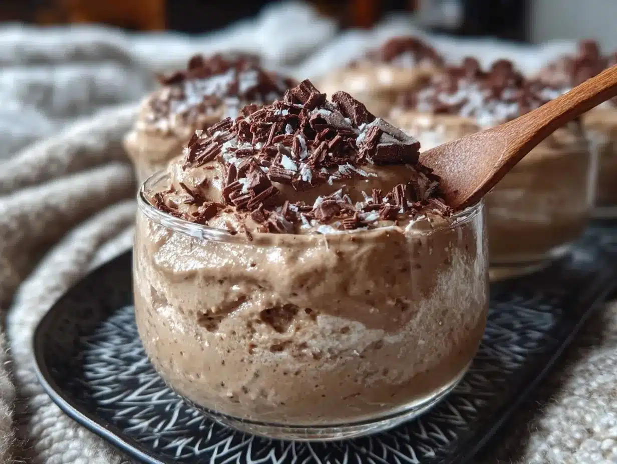 Creamy Coffee Mousse Recipe – Easy Light Dessert Idea 4 Creamy Coffee Mousse preparation steps