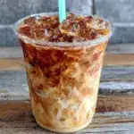 creamy keto iced coffee - featured image