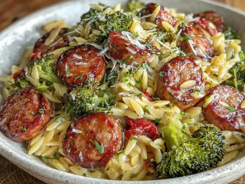 Home 2 creamy orzo - featured image