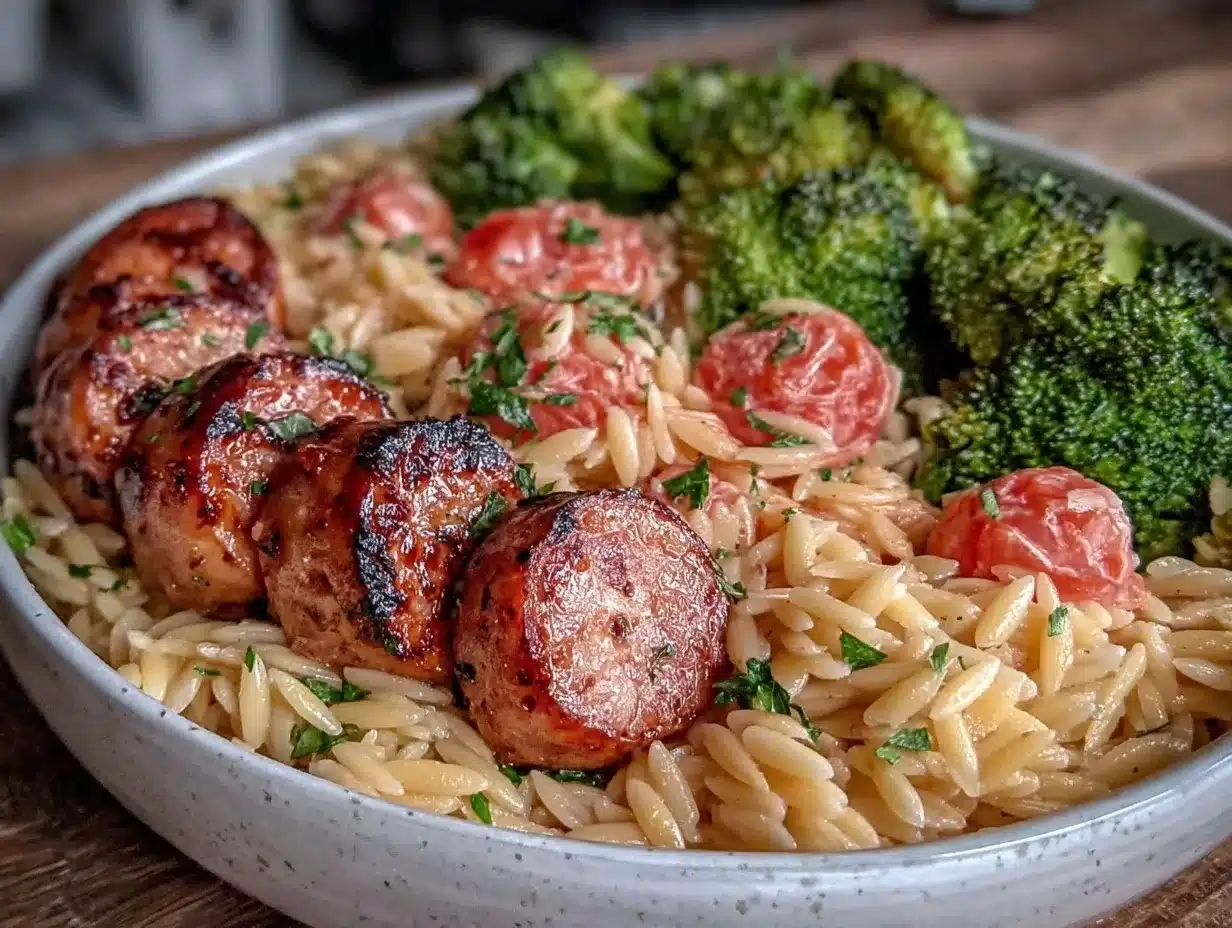 creamy orzo preparation steps