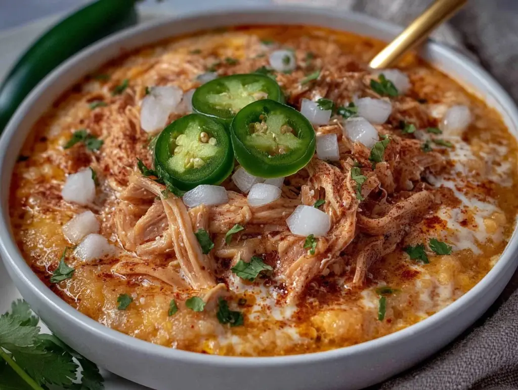 Creamy White Chicken Chili - featured image