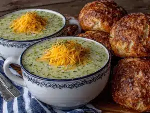 creamy zucchini soup - featured image